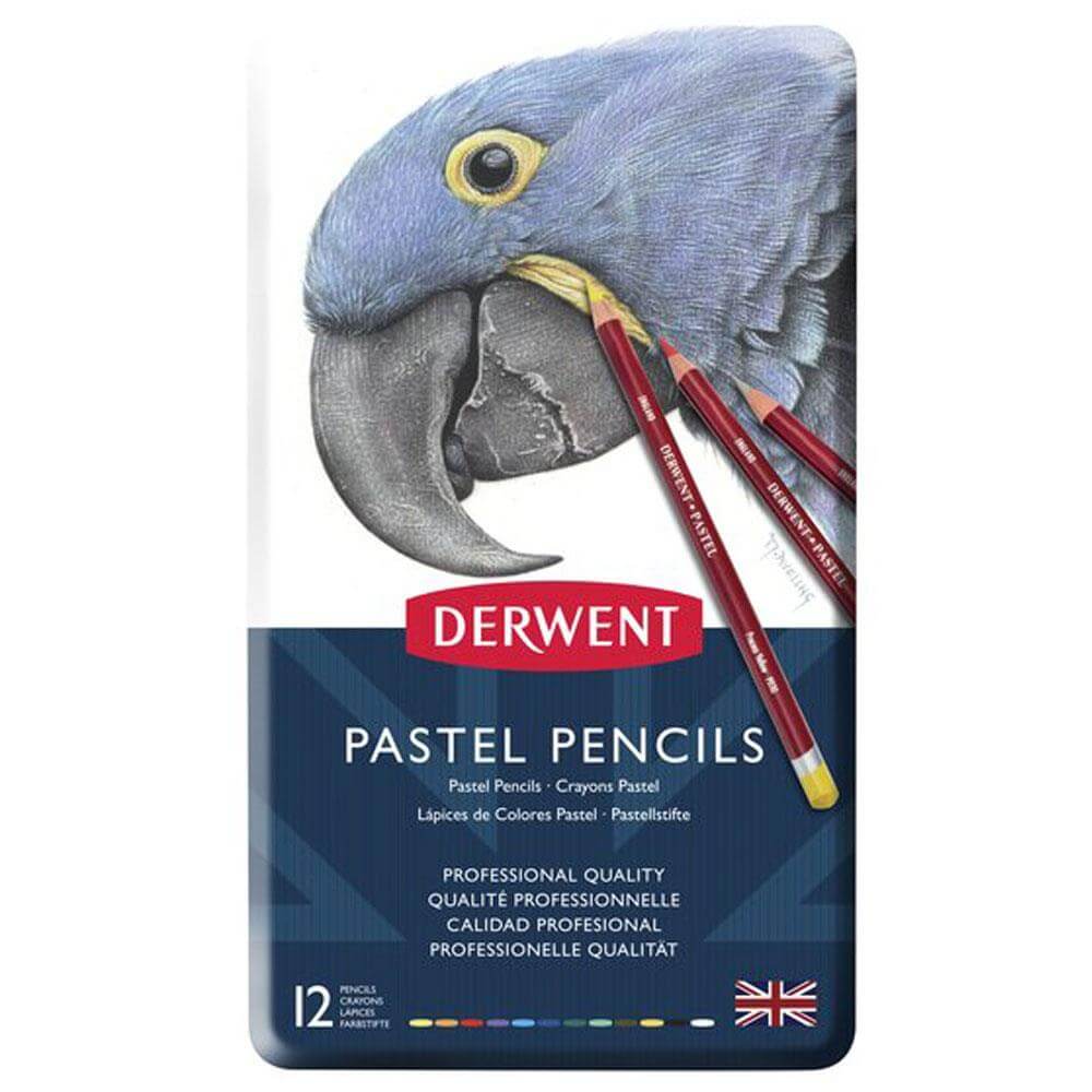 Derwent Portrait Pastel Pencil 12 Tin